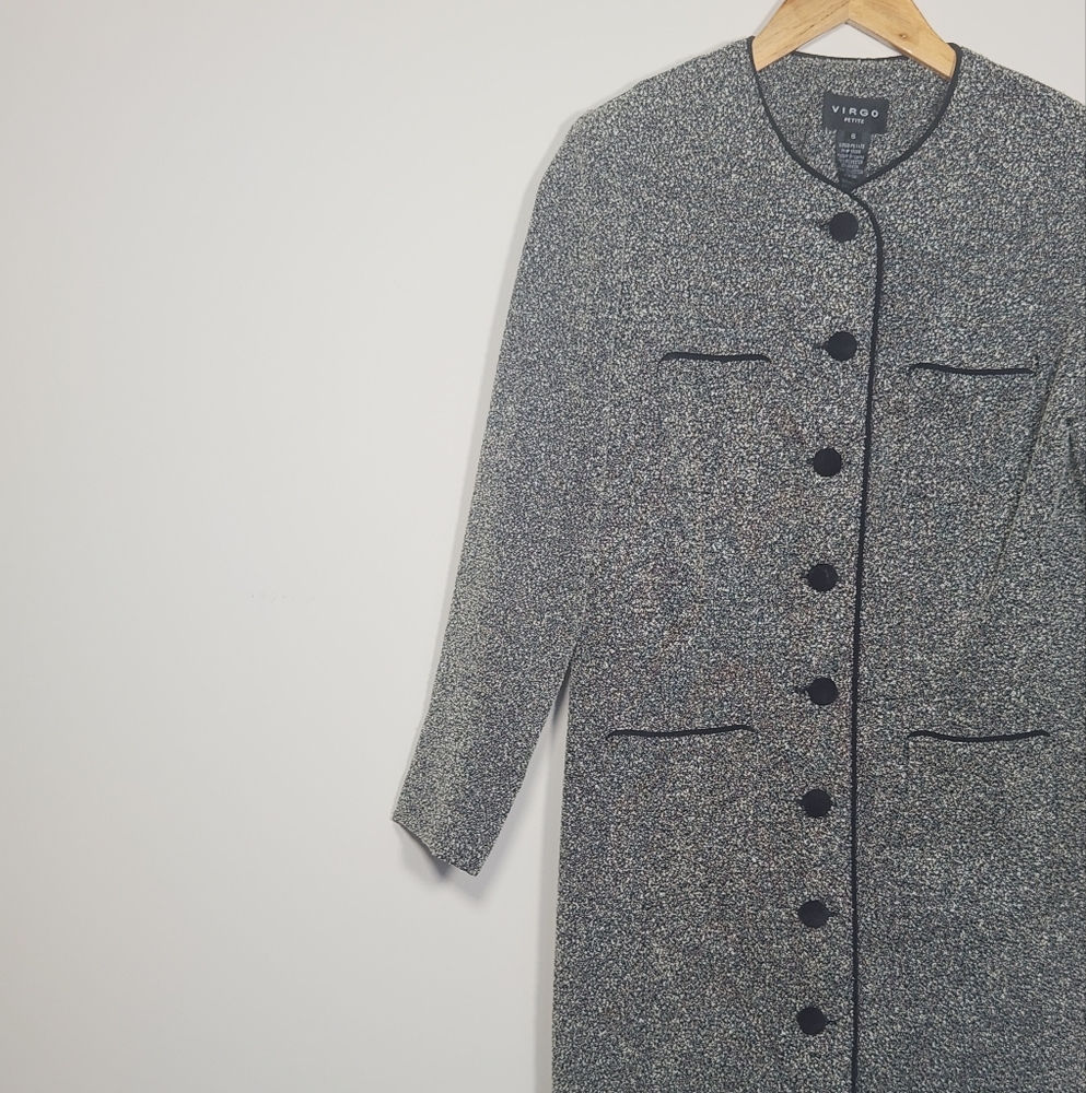 Vintage Virgo Long Jacket Dress - Picture 3 of 10